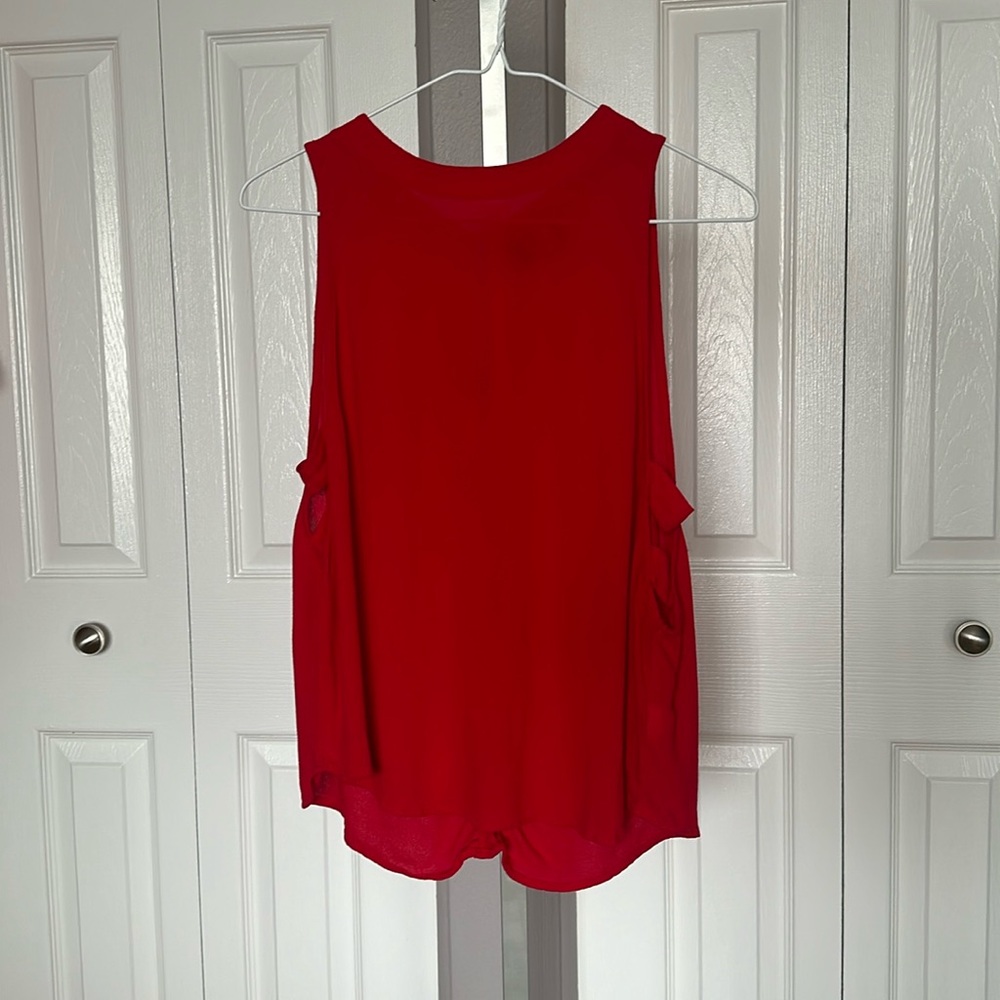 ASTR Red Blouse
